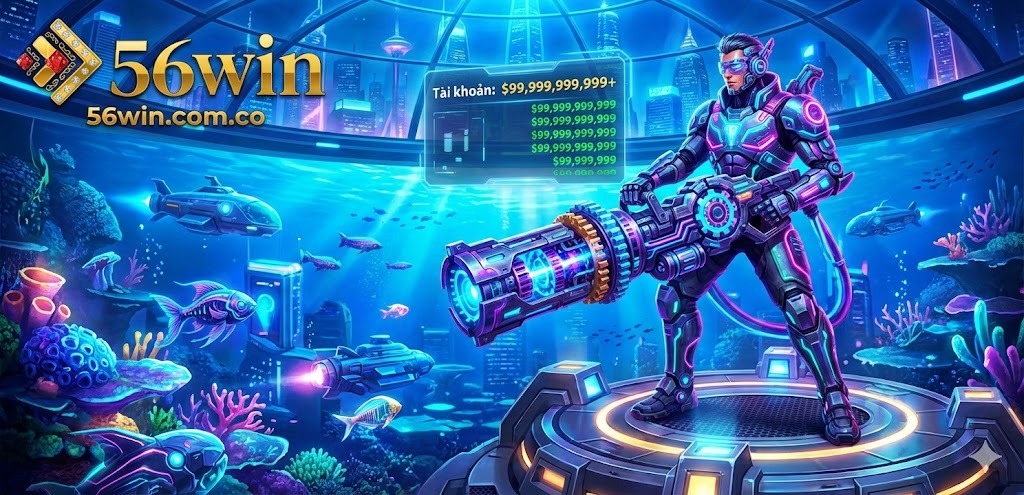 Chinh phục đại dương bao la với sảnh JILI Fishing 56WIN đỉnh cao